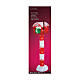 Weihnachtsmann-Briefkasten, Lichtfigur, 60 kaltweiße LEDs, 100 cm, für Innen- und Außenbereich s8