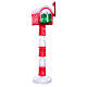 Luminous Christmas mailbox 60 ice white LEDs timer internal 100 cm s4