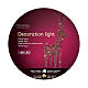 Veado de Natal luminoso vime 72 luzes LED branco quente int/ext 105 cm s6
