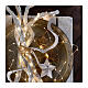 Fairy Christmas lights with silver wire of 2.95 m, 60 warm white micro LED lights, indoor s6