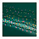 Luzes de Natal compact twinkle 16 m 750 luzes LED branco quente e cor-de-rosa 8 jogos para árvore de 180-210 cm int/ext s4