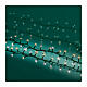 Cadena luminosa 750 led twinkle blanco 16 m árboles Navidad 180-210 cm int ext 8 juegos luz s5