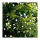 Catena luminosa 750 led twinkle bianco 16 m alberi Natale 180-210 cm int est 8 giochi luce s3