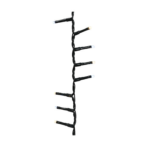 Luzes de Natal compact twinkle 16 m 750 luzes LED branco frio e quente 8 jogos para árvore de 180-210 cm int/ext 2