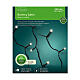 Luces de Navidad 240 LED basic twinkle blanco cálido 17,9 m pilas int ext 8 juegos luz s5