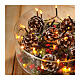 Christmas lights 240 LED basic twinkle warm white 17.9m battery operated internal timer 8 light effects s3
