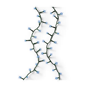 Guirlande lumineuse compact twinkle 22,5m 1000 LEDs bleus 8 fonctions pour sapin 200-300 cm int/ext