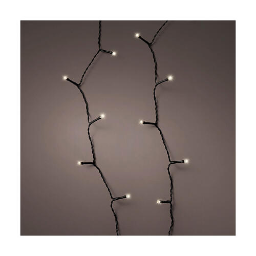 Luces navideñas pilas basic twinkle 368 LED blanco cálido 27,5 m temporizador 8 modalidades int ext 1