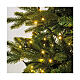 Catena luminosa natalizia 2000 led compact twinkle 45 m bianco caldo int est timer 8 effetti luminosi s7