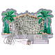 Crystal Tales Nativity Scene with 21 LED lights, battery or USB cable, indoor, 15x20x10 cm s4