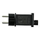 Schiaccianoci luminoso 282 led multicolore Infinity Light int est 60x25 cm double face s8
