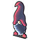 Double face red white gnome 240 internal LEDs 90x45 cm Infinity Light s2
