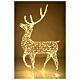 Christmas light reindeer with 700 warm white LEDs, indoor/outdoor, 60x32x10 in s1