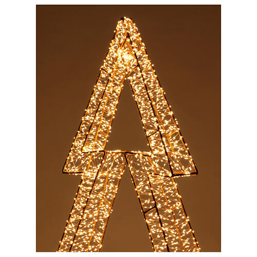 Maxi Leuchtbaum 3D – 150 × 80 × 25 cm, 9600 LEDs, warmweiß, nur für innen 2