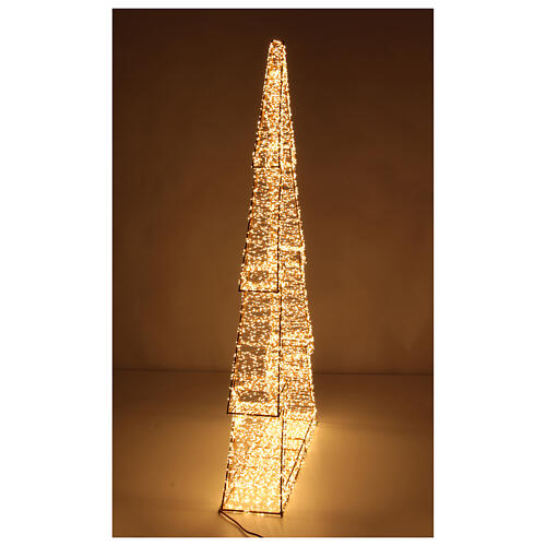 Maxi Leuchtbaum 3D – 150 × 80 × 25 cm, 9600 LEDs, warmweiß, nur für innen 6