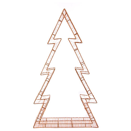 Maxi choinka świetlna 3D, 9600 LED, ciepła biel, tylko do wnętrz, 150 x 80 x 25 cm 7