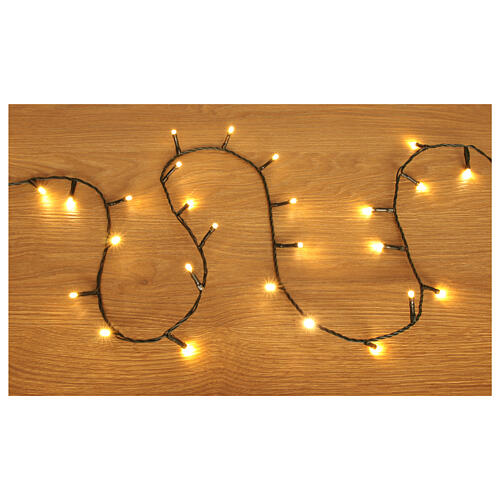 Luzes de Natal 960 LEDs branco quente carretel de cabo 48 m interior/exterior 2
