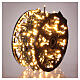 Luzes de Natal 960 LEDs branco quente carretel de cabo 48 m interior/exterior s3
