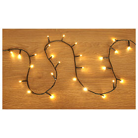 Light chain 960 LEDs warm light cable reel 48 m ext