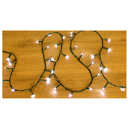 Christmas lights, 1200 cold white LED lights on a spool, 60 m, indoor/outdoor 2