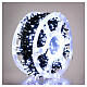 Chaîne lumineuse 1200 LEDs blanc froid bobine avec enrouleur 60 m int/ext s3