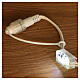 10 LED strobes ice white flashing white cable 10m extendable s6