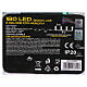 Cadena luminosa 180 led luz multicolor musical con control remoto 9 m s10