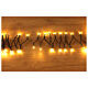 String lights 180 LEDs warm white music box for indoor use 9m s2