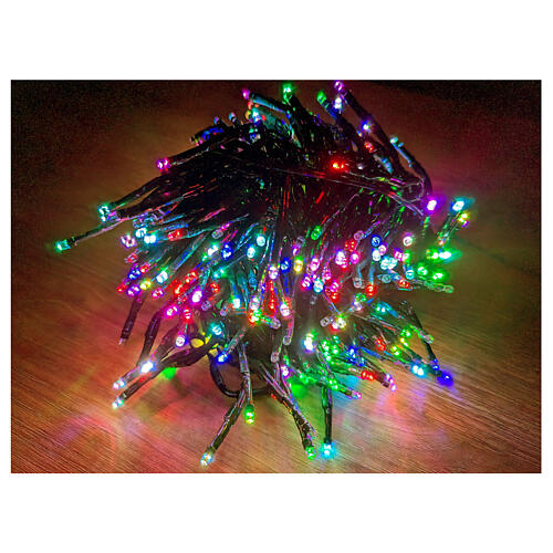 Cluster chain of 380 RGB LEDs, 3.8 m, indoor/outdoor 3