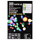 Cadena cluster 380 led RGB 3,80 m int exterior s7