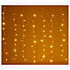 Cortina flash 240 led luz cálida/flash 4x1 m interior exterior s1