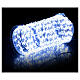 Chaîne lumineuse 600 nano LEDs fil nu blanc froid télécommande 9 m int/ext s1