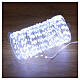 Chaîne lumineuse 600 nano LEDs fil nu blanc froid télécommande 9 m int/ext s3