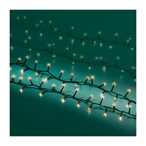 Christmas lights with 750 flashing LEDs, warm white, 16 m 2