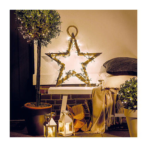 Christmas lights with 750 flashing LEDs, warm white, 16 m 6