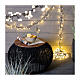 White string lights cord 500 warm white LEDs for int ext 11 m s2