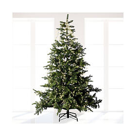 Lichterkette, 960 Mikro-LEDs, warmweiß, 12 m, Innen/Außen, mit Blinkfunktion