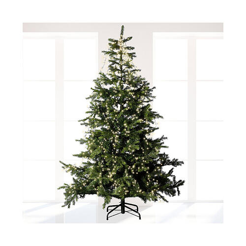 Lichterkette, 960 Mikro-LEDs, warmweiß, 12 m, Innen/Außen, mit Blinkfunktion 2