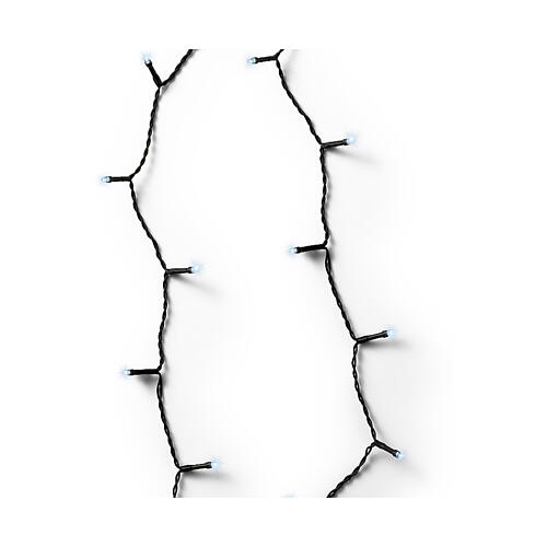 Łańcuch światełek migających, 96 LED, biały zimny, 7 m 2