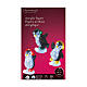 Christmas penguin 20 cold white LEDs with green decor battery s3