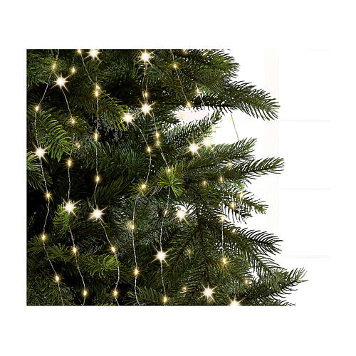 Cascade de lumière Noël blanc chaud 832 micro LEDs 3