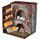 Neapolitan Nativity scene accessory, oven with bread 14x10x9cm s1