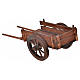 Neapolitan Nativity scene accessory, empty cart 4x12x5 s2