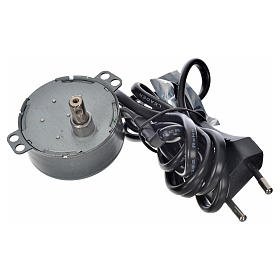 Motor for nativity movements, 4watts, 2spins/minute