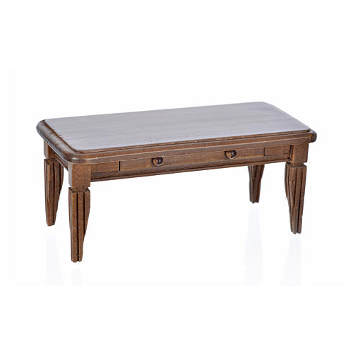 Tisch aus Holz, 10x5x4,5cm 1