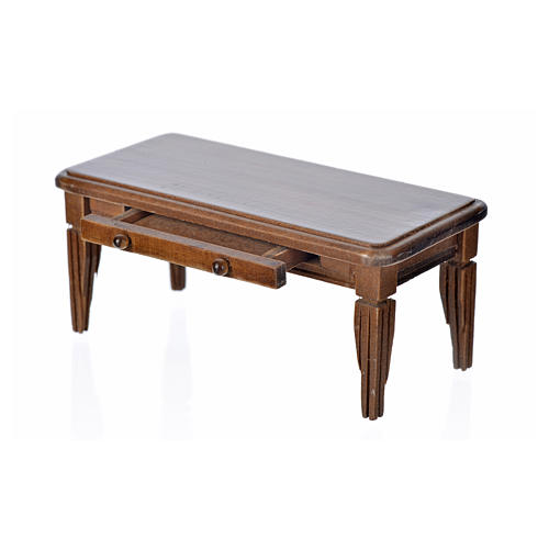 Tisch aus Holz, 10x5x4,5cm 2