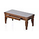 Tisch aus Holz, 10x5x4,5cm s2