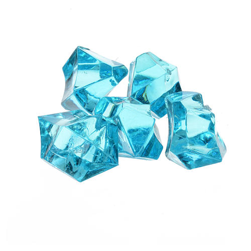 Nativity accessory,  sky blue gems, 150gr 2