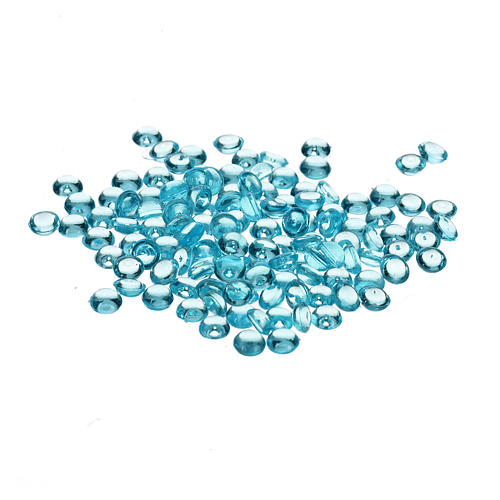 Gravier décoratif - 500 g, bleu