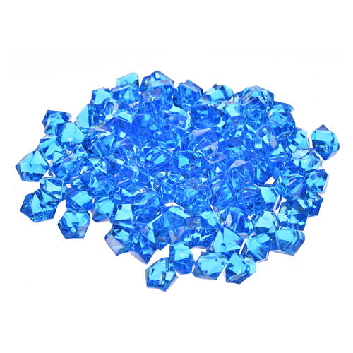 Hellblauen Steinchen 150gr 1